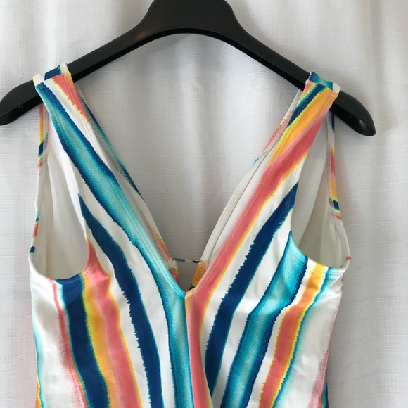 Adore me Andria Contour Plus stripped size 1X - Picture 7 of 9